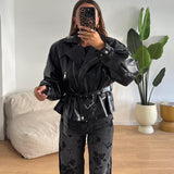 Giubbino Texa 6671-NERO