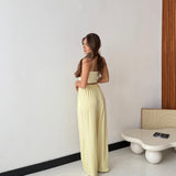 Pantalone Nora 5845 - GIALLO