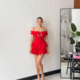 Vestitino Karol 6023 - ROSSO
