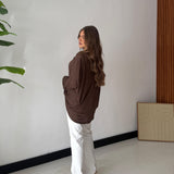 Maglia Femi 56545- MARRONE