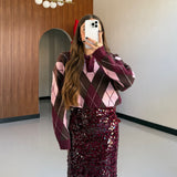 Maglioncino Berly AR1044-BORDEAUX