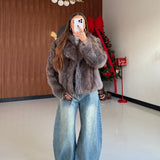 Pelliccia Lorena 68333 - GRIGIO SCURO