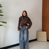 Trench Nicole 2508- MARRONE