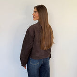 Giubbino Nicole 65736-MARRONE