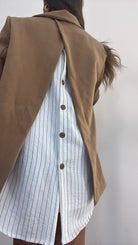 87223 BLAZER WANDA (coccio) - Frida Shop