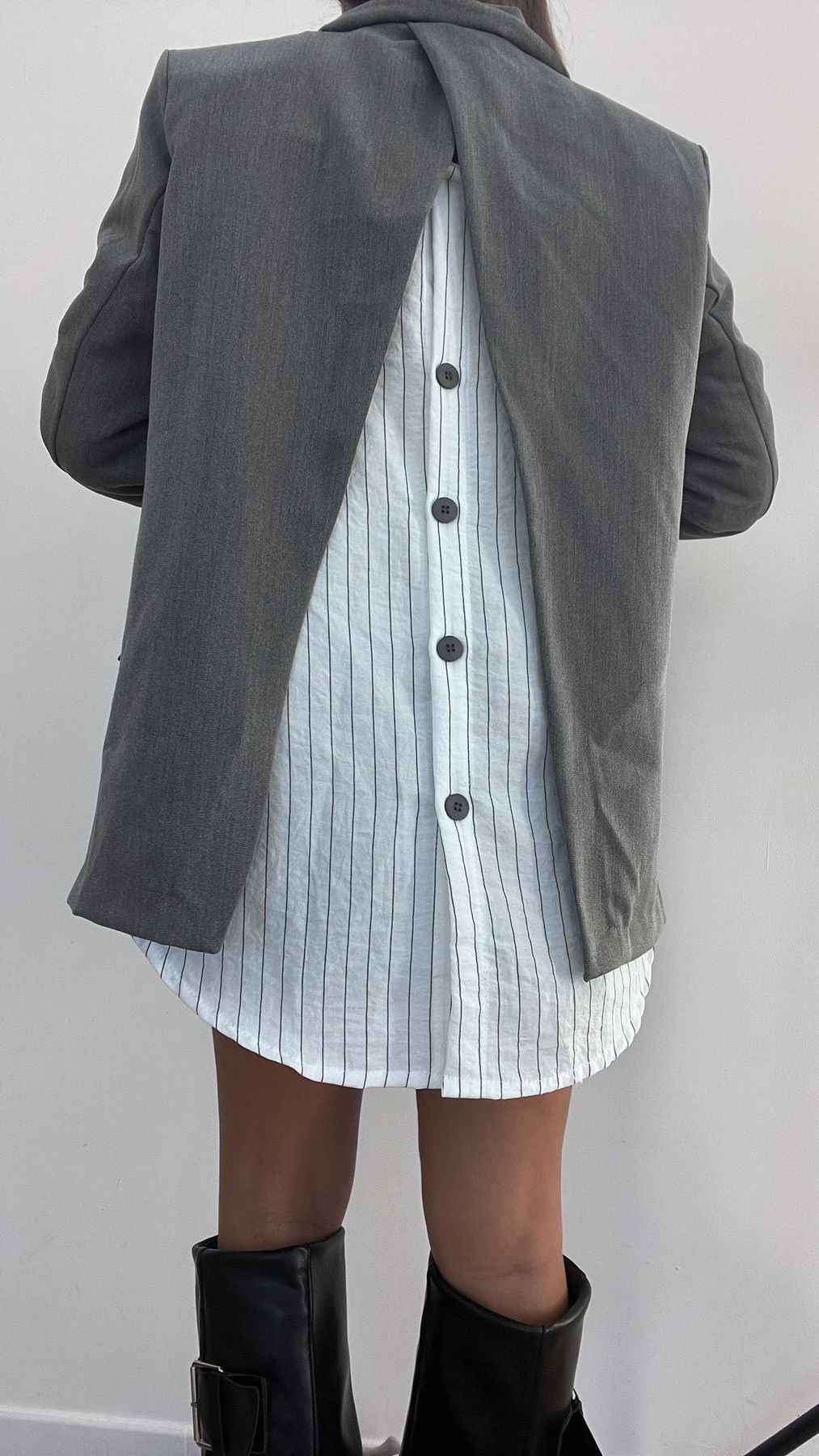 87223 BLAZER WANDA (grigio) - Frida Shop