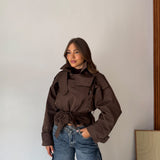 Trench Nicole 2508- MARRONE