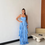Abito Posie 27832 - CELESTE