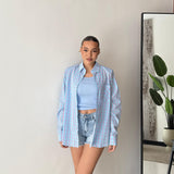 Camicia Amy 2801 - AZZURRO