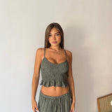 Coordinato Malaga 96809- VERDE MILITARE