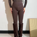 Leggings Zahira 603-1 - MARRONE SCURO