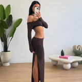 Abito Dayane 1390-MARRONE