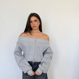 Felpa Middley 97101-GRIGIO