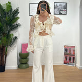 Pantalone Nicolè 9005-2-BIANCO