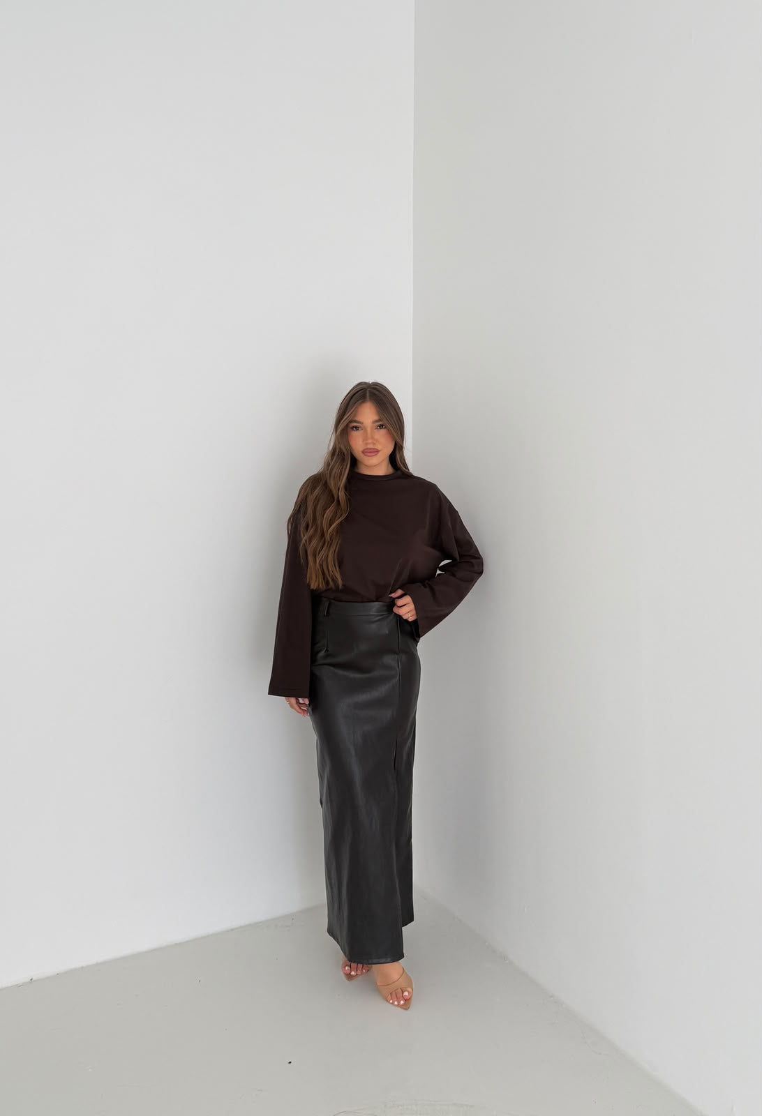 Maglia Halys 136 - MARRONE