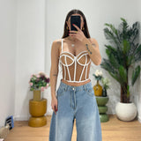 Corpetto Adina  99915 - BIANCO