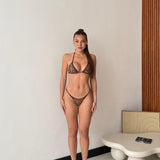 Bikini Vera stj343 - MARRONE