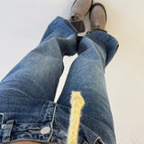 Jeans vita bassa Maia 3763-DENIM