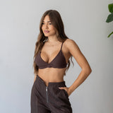Bralette Daisy 16201 - MARRONE