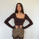 Body Nylon 13377-MARRONE