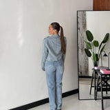 Giubbino Atene 13955 - DENIM CHIARO