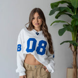 Felpa Beverly 7249 - BIANCO