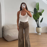 Jeans Altheah 3921-1-MARRONE