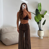 Jeans Isolde 061-24-MARRONE