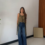 Top Hulia H16117- VERDE