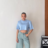 Shirt Holly JUSTWEST 1906-1 - AZZURRO