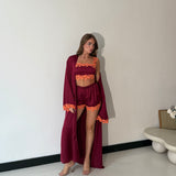 Coordinato Kendal 7836- WINE/ARANCIO