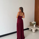 Abito Chloè 12955- WINE