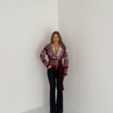Cardigan Nathalie 2051 - BORDEAUX