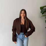 Giubbino Taylor 67019- MARRONE
