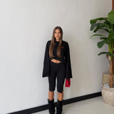 Leggings Rhan 97666- NERO