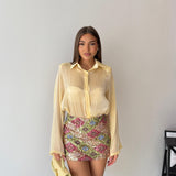 Camicia Audrey 10165 - GIALLO
