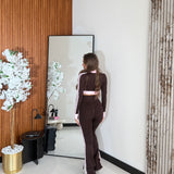 Coordinato Astrid 522- MARRONE