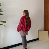 Giubbino Zenobia JUSTWEST CNZ112-01- ROSSO