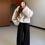 Pelliccia Vynora 68358-BIANCO