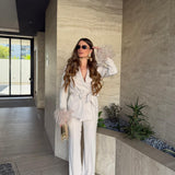 Tailleur Edna - BEIGE