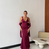Abito Clarissa 6810- WINE