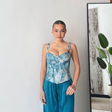 Corpetto Manon 44648 - AZZURRO