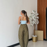 Pantalone Pois 12657 - VERDE