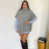 Maglione giromanica Madison 3028-GRIGIO