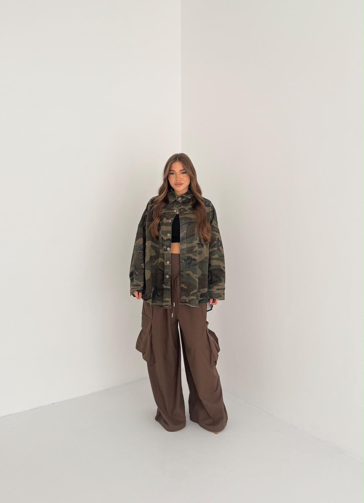 Camicione Military 6907-1 - VERDE MILITARE