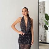 Abito Hazel LUMINA 3137 - NERO