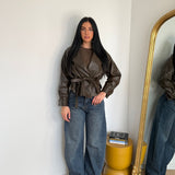 Giubbino Vogue 9105-2-MARRONE