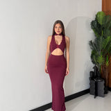 Abito Julia 19807 - WINE