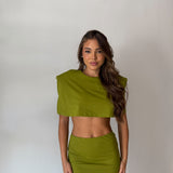 Coordinato Jouly 13181- PISTACCHIO
