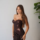 Abito Isabel 2035- MARRONE